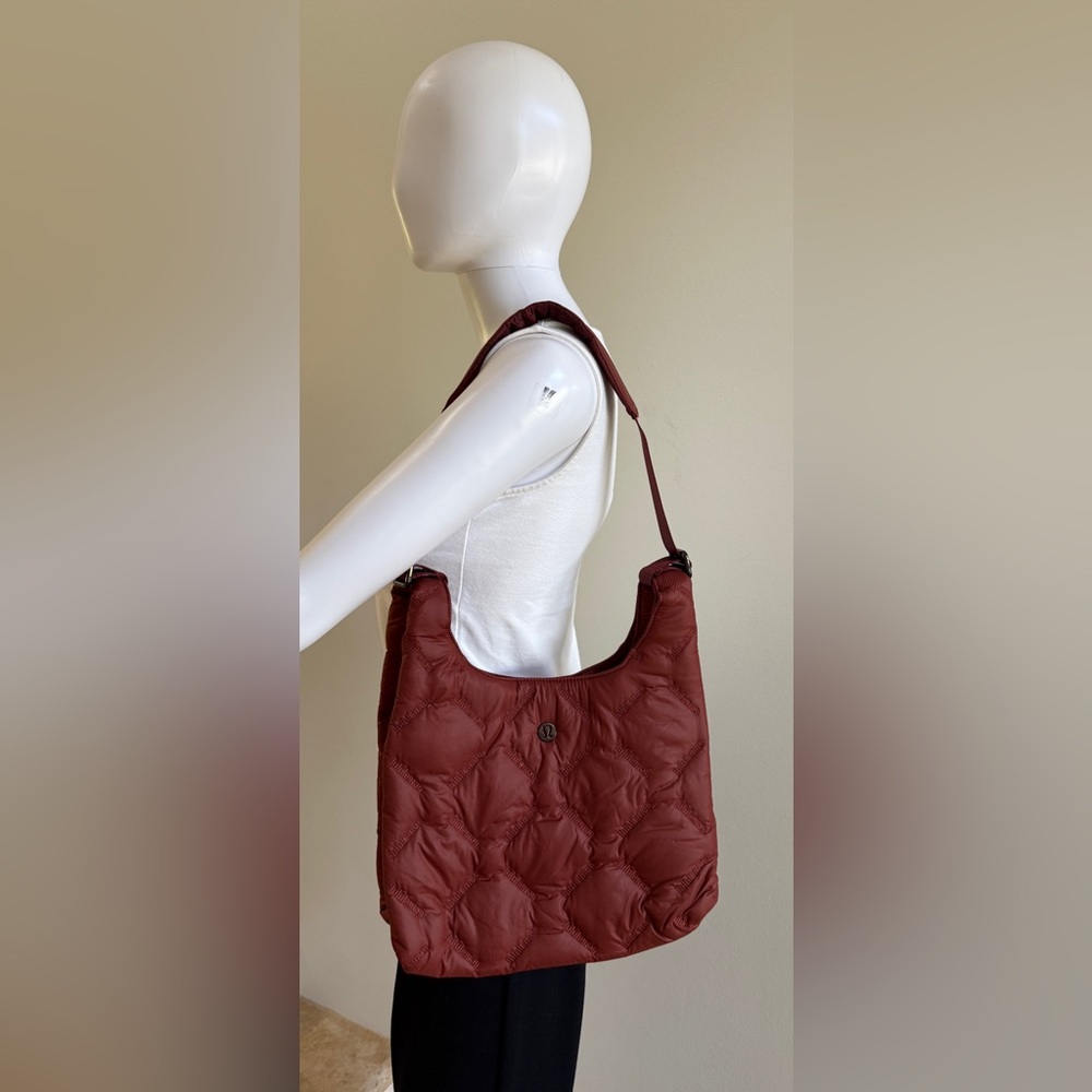 New LULULEMON Quilty Pleasures Small Shoulder Bag 5L, Rockwood